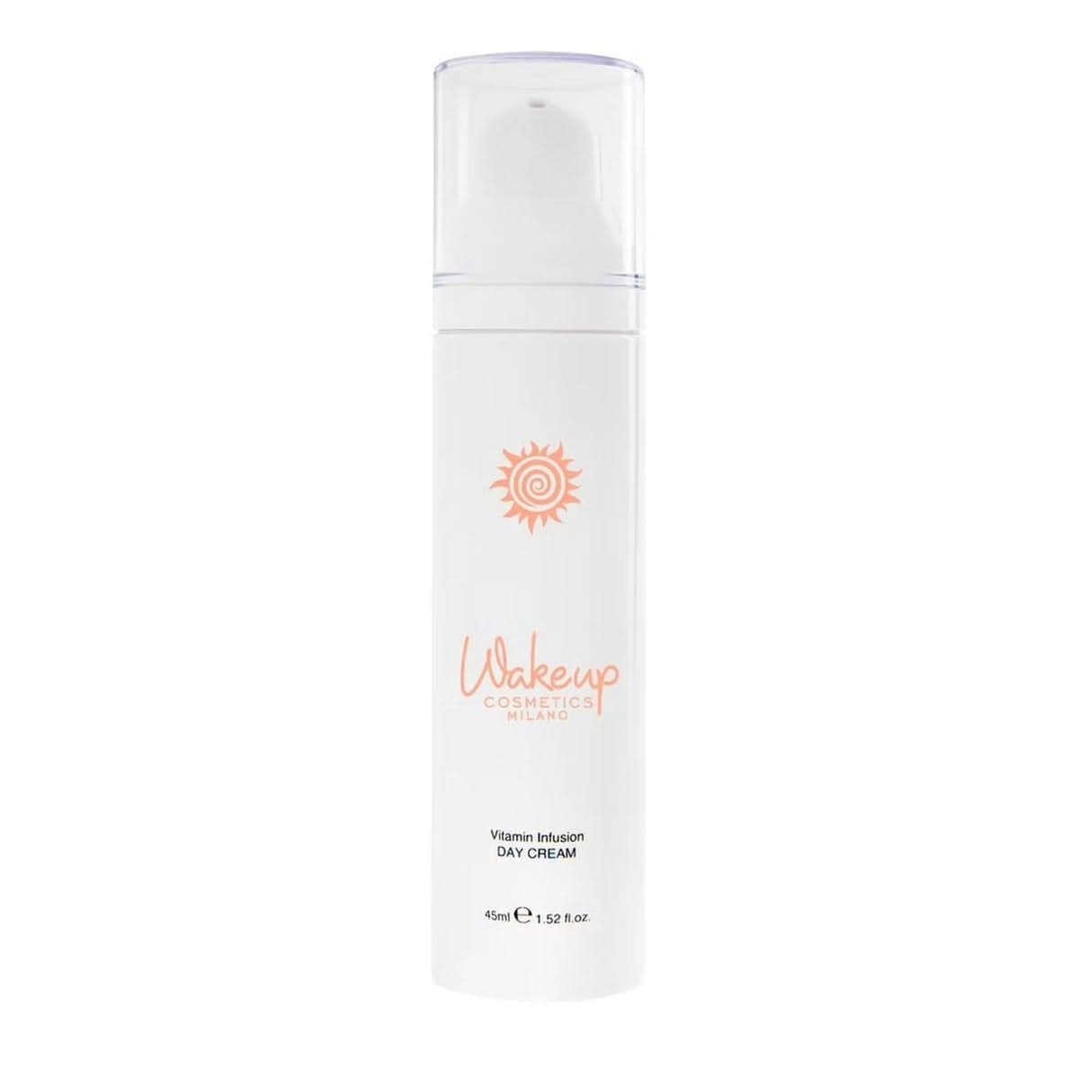 Crème jour hydratante Vitamin Infusion wakeup cosmetics milano