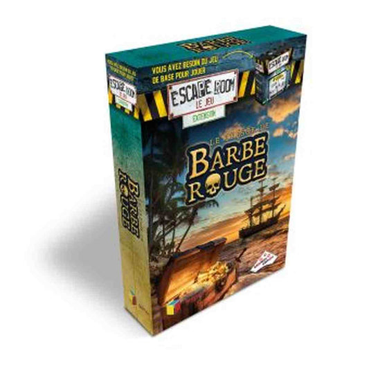 Escape Room Pack Extension Le trésor de Barbe Rouge