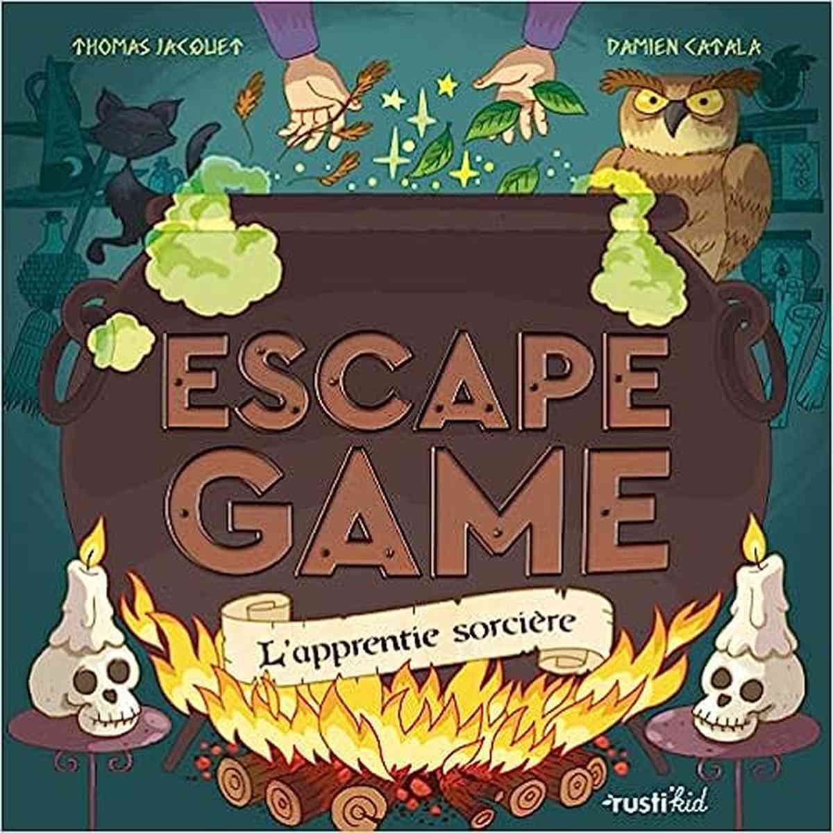 Escape game : l'apprentie sorcière-livre