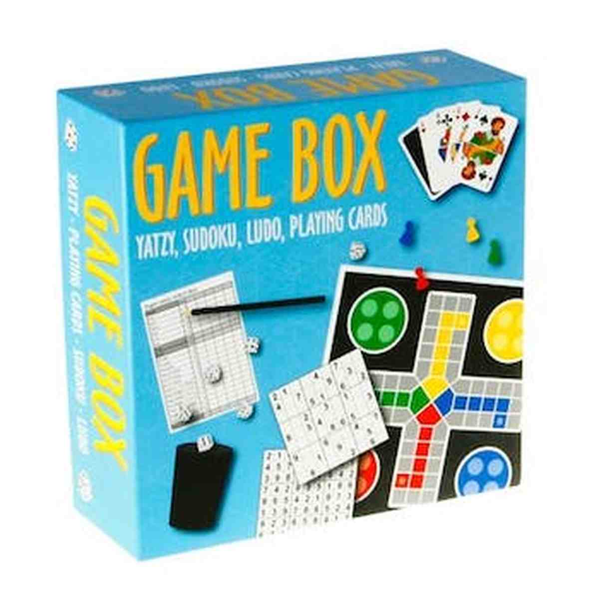 Game box ensemble de yatzy,sudoku,jeux de cartes tout en 1