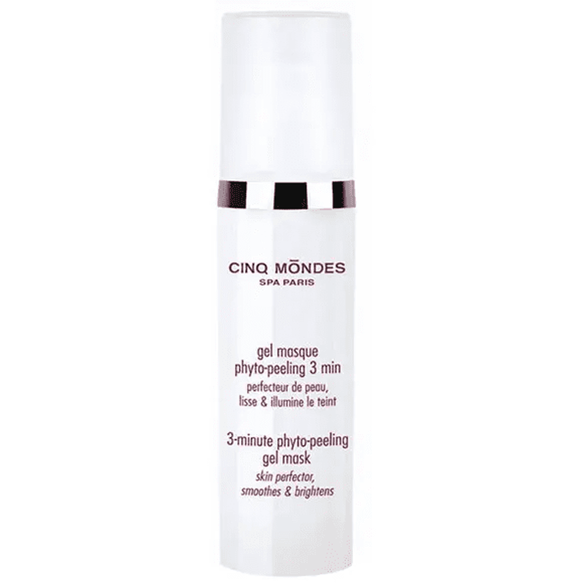 Gel masque phyto-peeling 3 min Cinq Mondes-Rituels de Soin - Visage