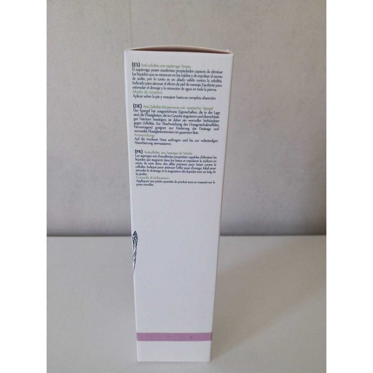 Crème corporelle anti-cellulite aux asperges vénitiennes Natibio