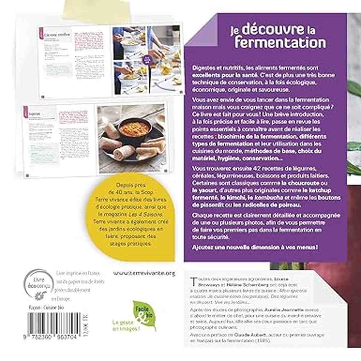 Je découvre la fermentation: Du vivant dans mon assiette ! helene schernberg