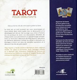 Le Tarot pour débutants - L'épanouissement et le développement personnel à l'aide du tarot .Librairie cartomancie
