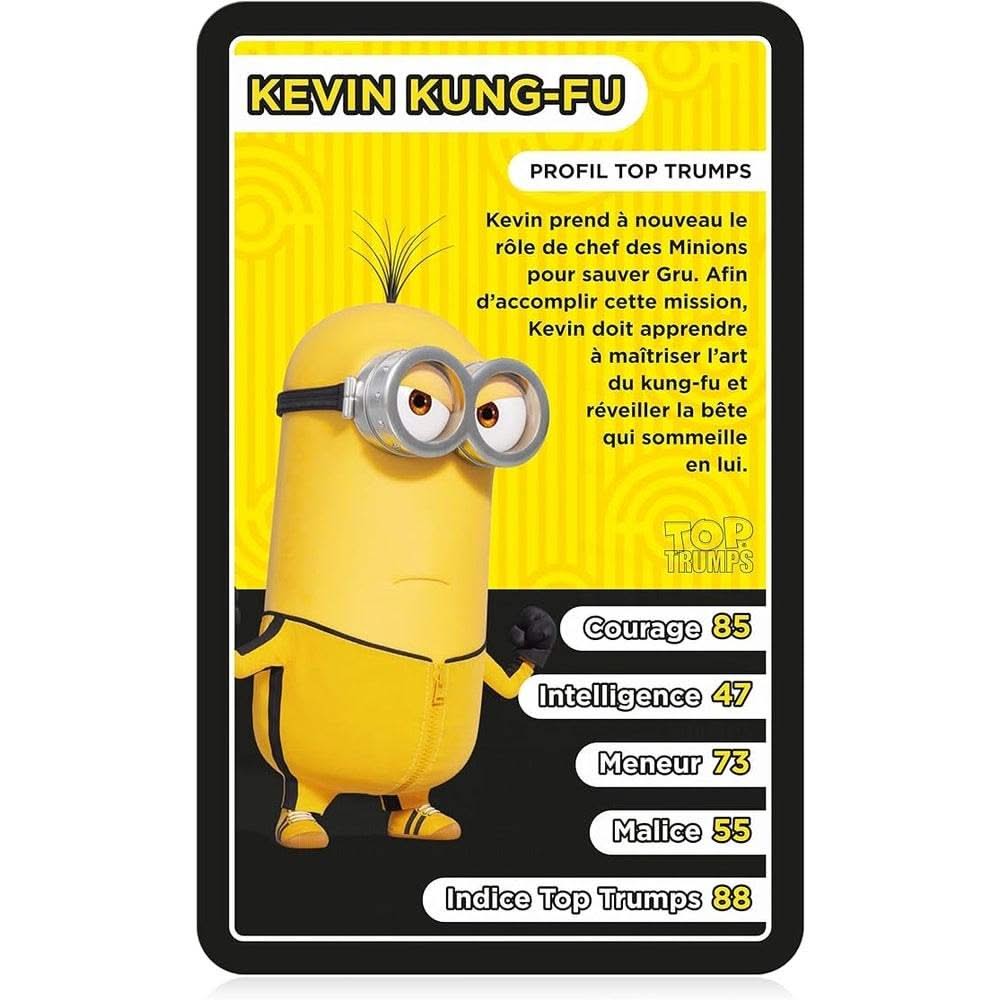 Les Minions 2 Jeu De Cartes Top Trumps