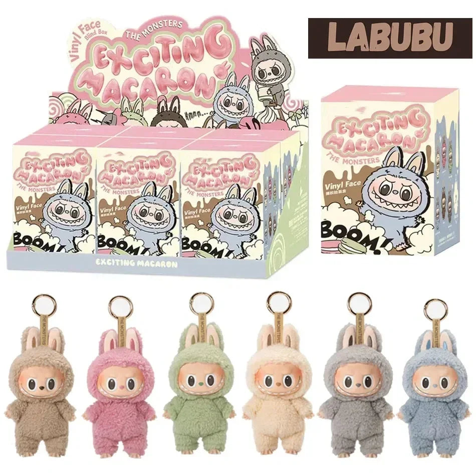Collection de poupées V1 V2 V3 Monster Series, poupées à fourrure brillantes suspendues, jolis cadeaux pour filles, jouets, cadeaux d'anniversaire, cadeaux en boîte aveugle