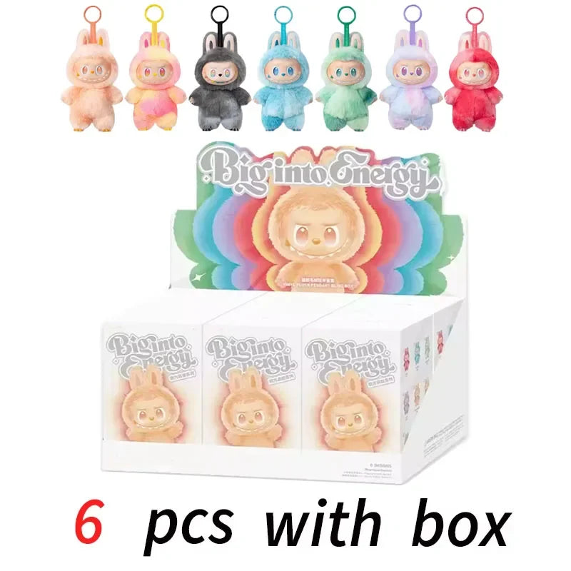 Collection de poupées V1 V2 V3 Monster Series, poupées à fourrure brillantes suspendues, jolis cadeaux pour filles, jouets, cadeaux d'anniversaire, cadeaux en boîte aveugle