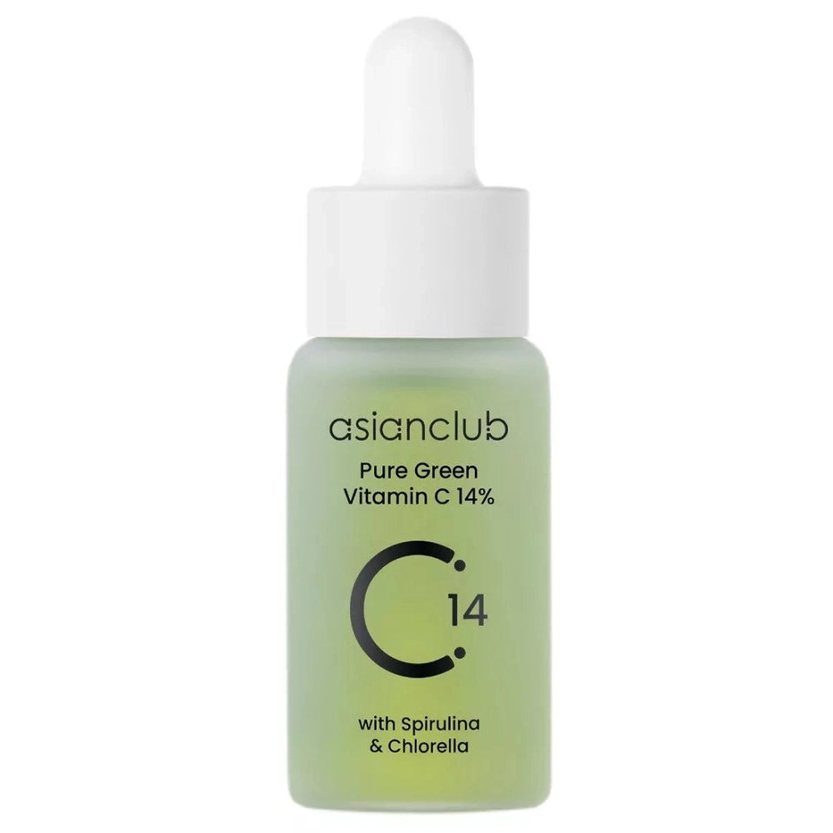Sérum Pure Green Vitamin C 14% asianclub spirulina chlorella