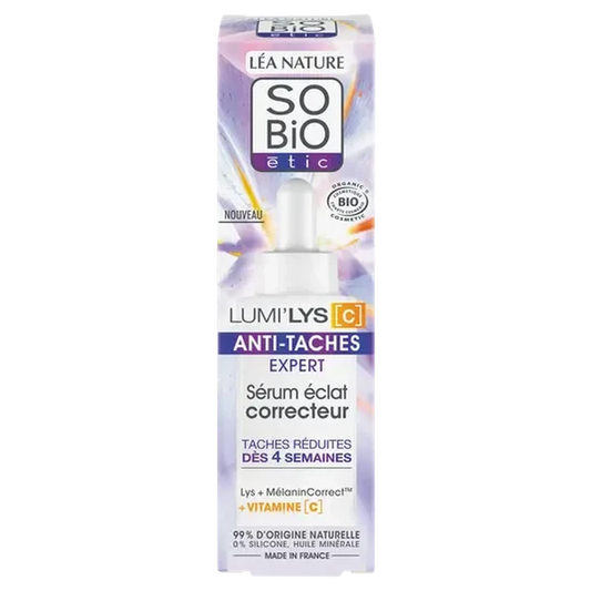Sérum éclat correcteur léa nature lumi'lys anti-taches
