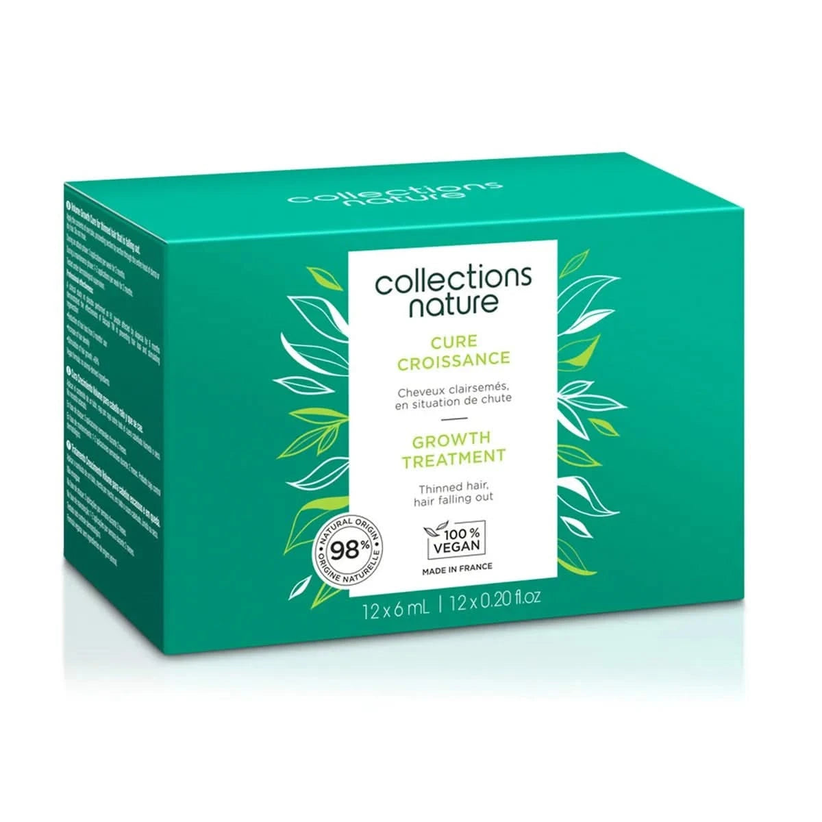 Cure Croissance cheveux Collection Nature Eugène Perma 12X6 ml