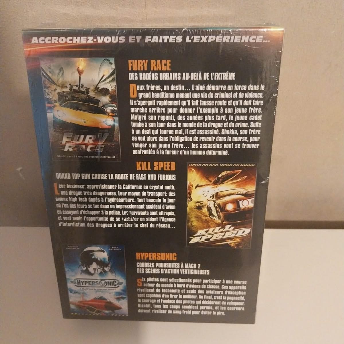 Coffret X Fast: Fury Race + Kill Speed + HYPERSONIC