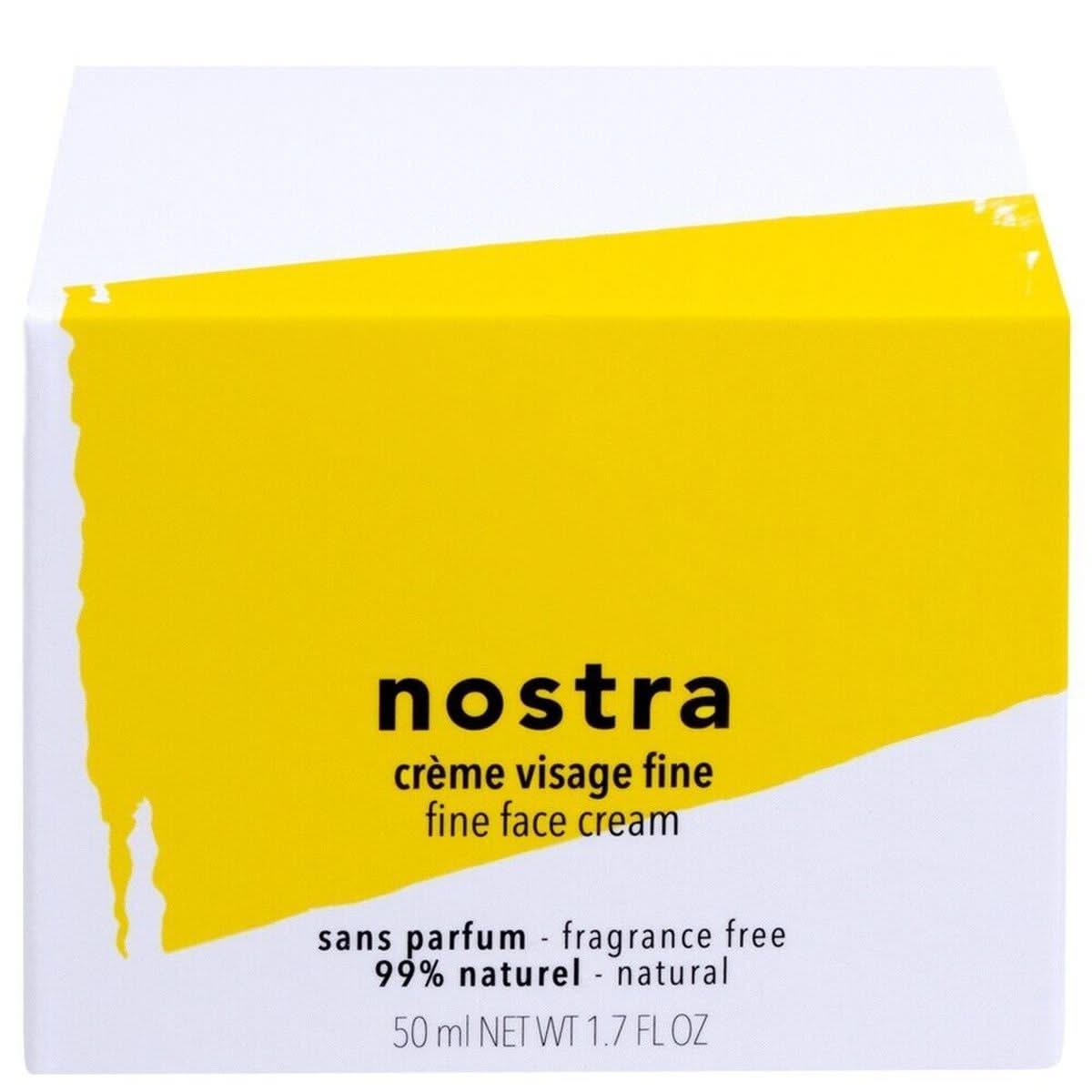 Nostra Cosmetics crème Visage Fine Sans Parfum Crème hydratante visage