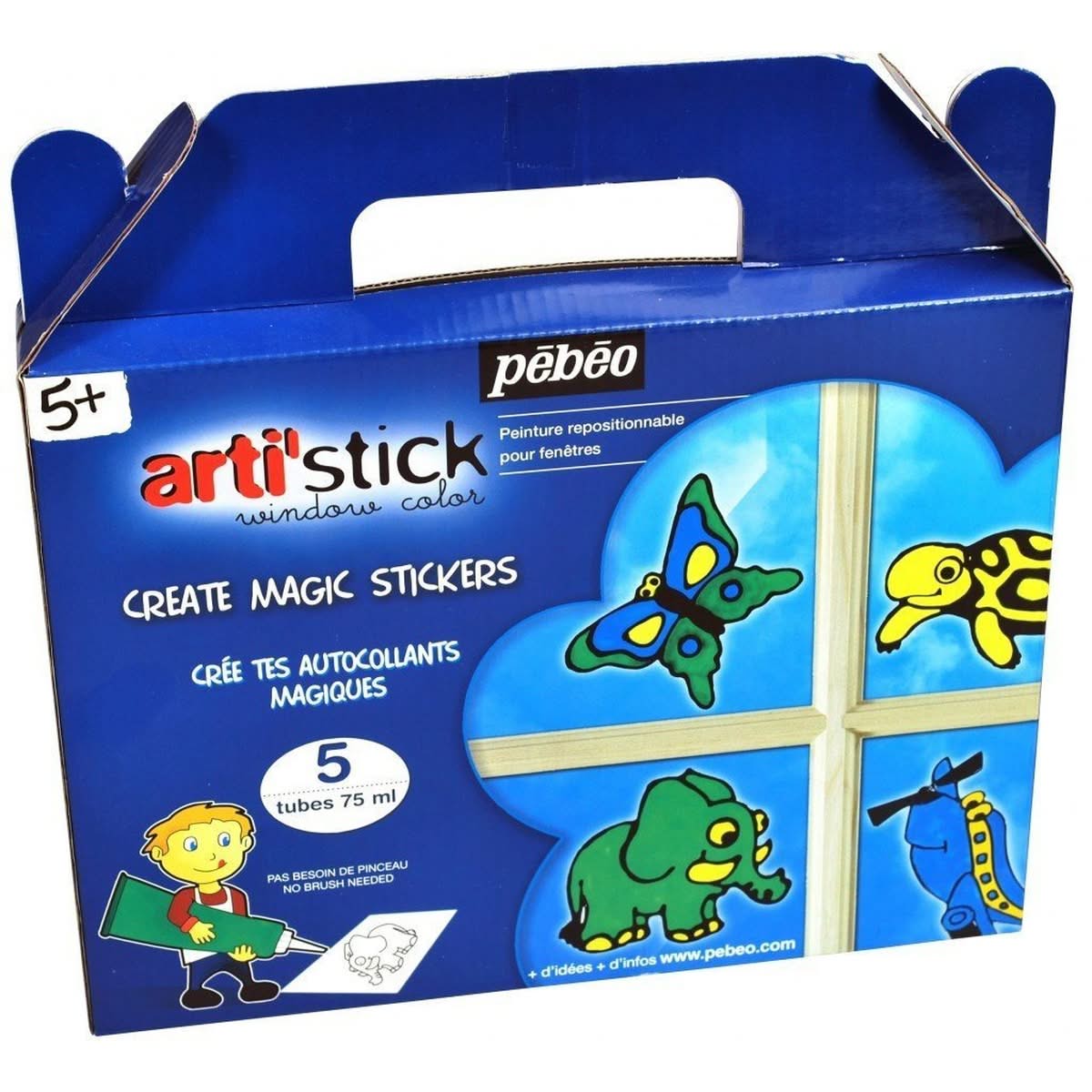 Arti'stick PEBEO créé très autocollants magiques .