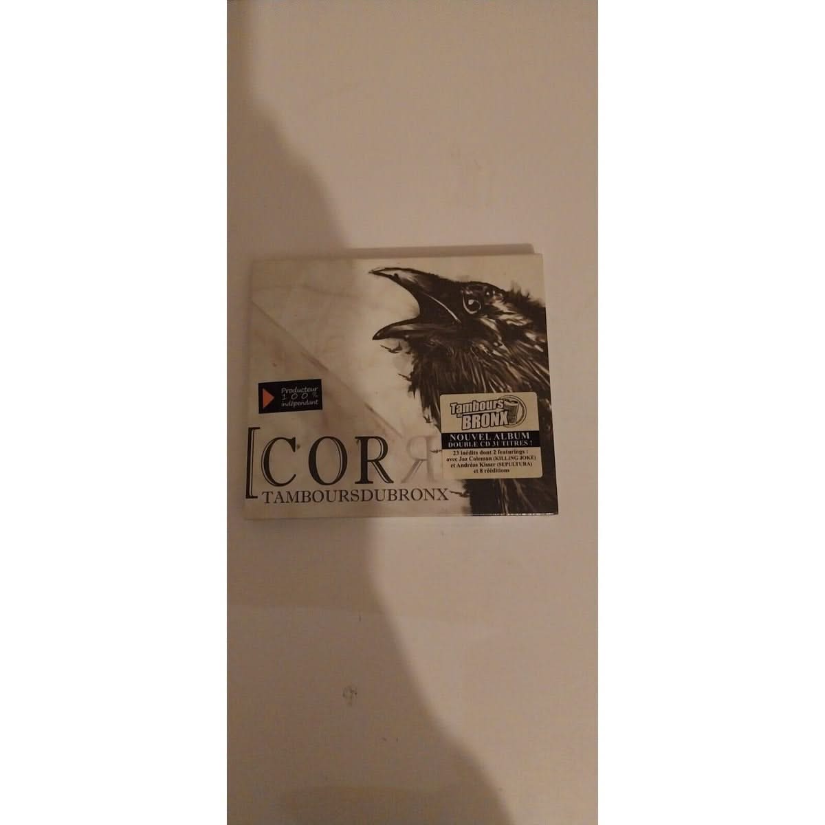 CD TAMBOURS DU BRONX " corros " musique rock .