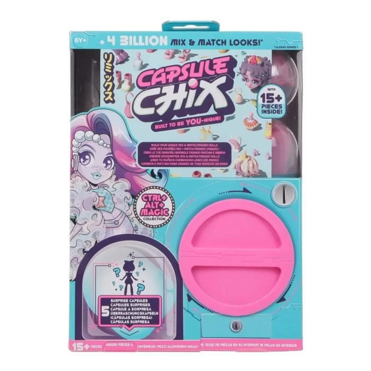 Capsule Chix Poupée Collection Ctrl+Alt+Magic COBI