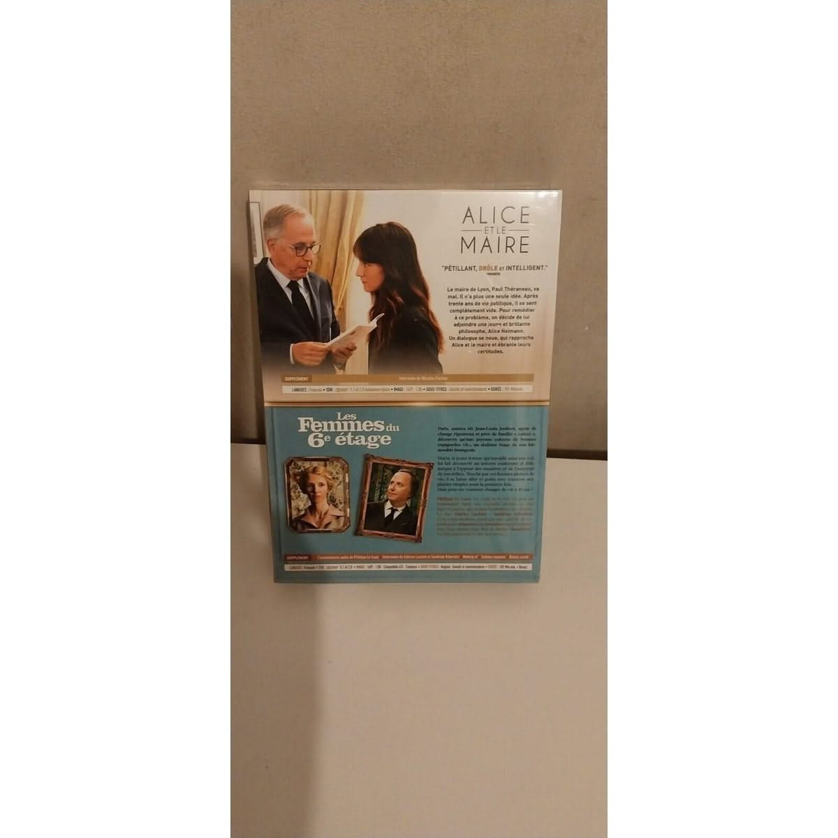Coffret Luchini : Alice Et Le Maire + Les Femmes Du 6e Étage