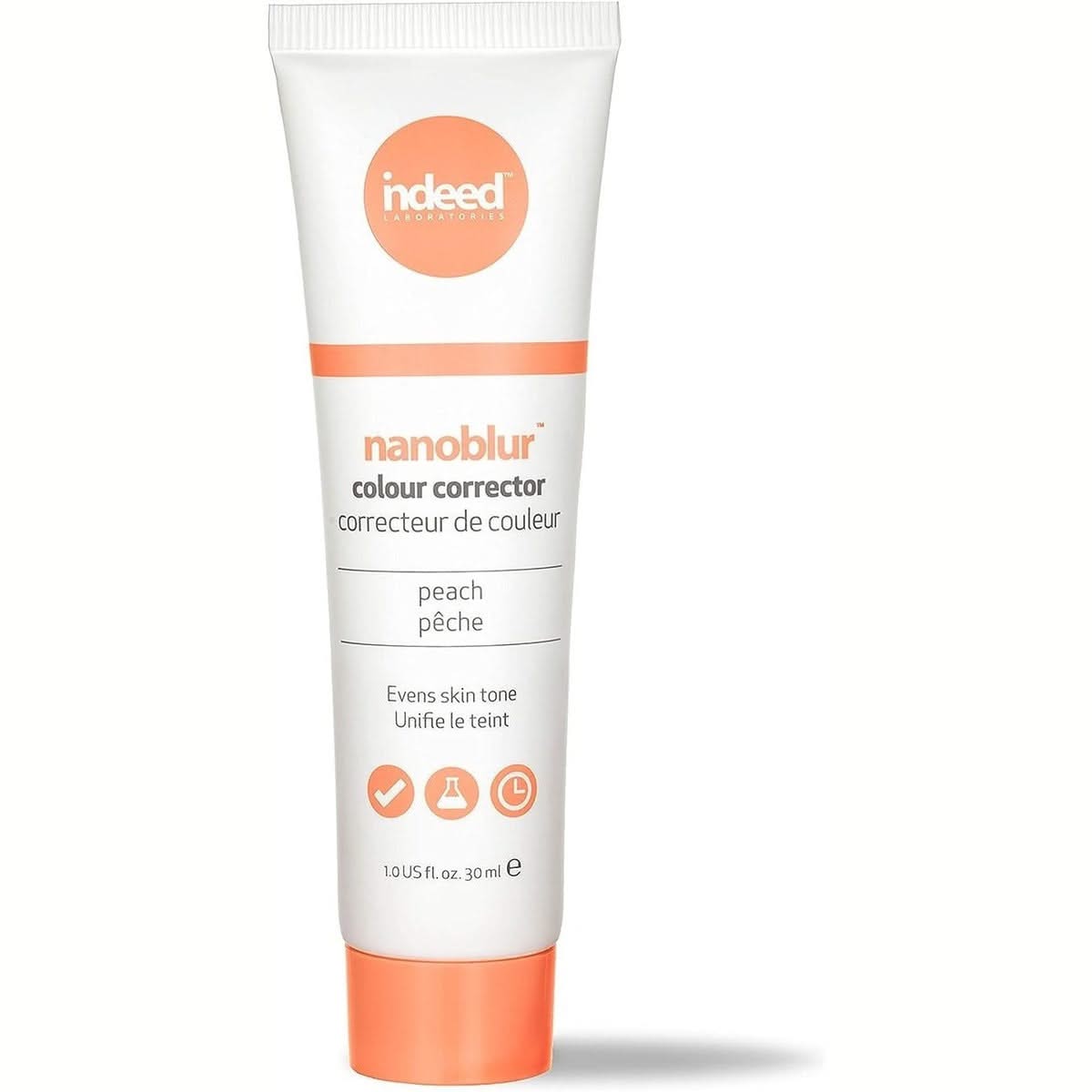 correcteur de couleur visage nanoblur indeed peche