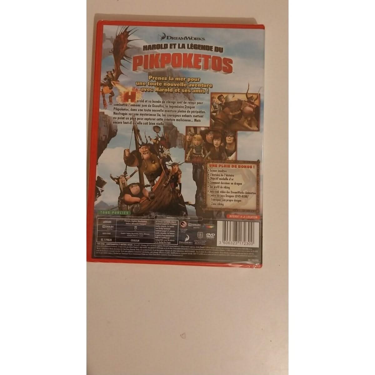 Harold et la légende du Pikpoketos DVD