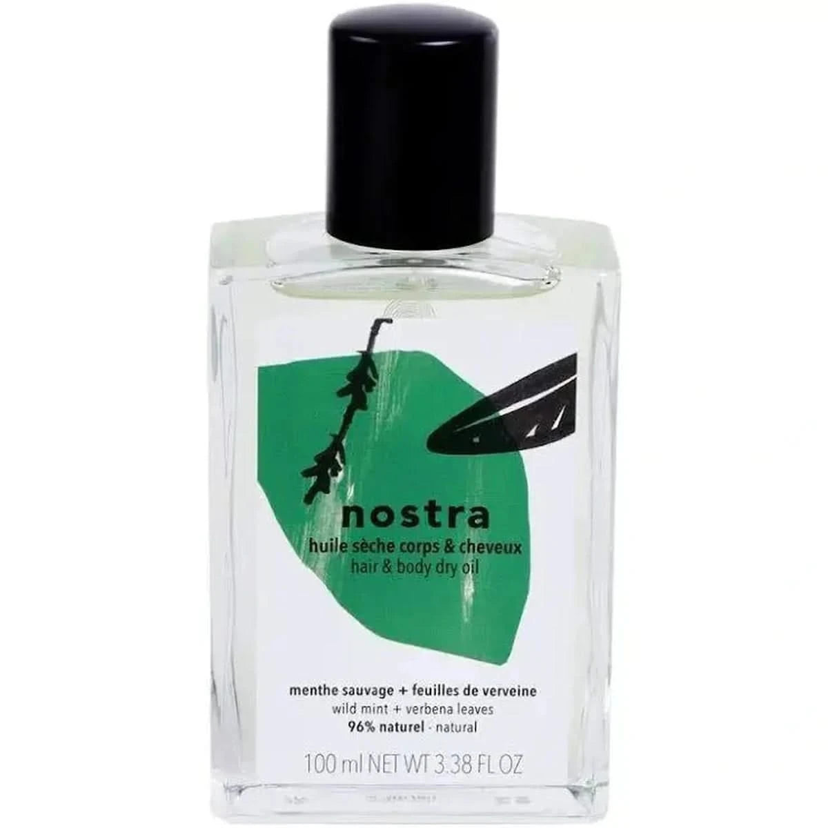 Huile Sèche Corps Et Cheveux Nostra Menthe Sauvage Et Verveine