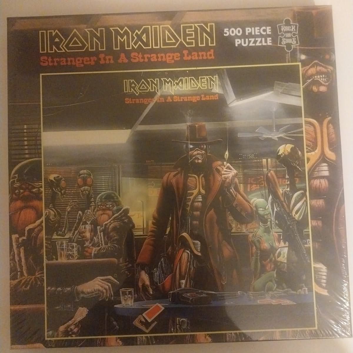 Iron Maiden Stranger In A Strange Land 500 Piece Jigsaw Puzzle
