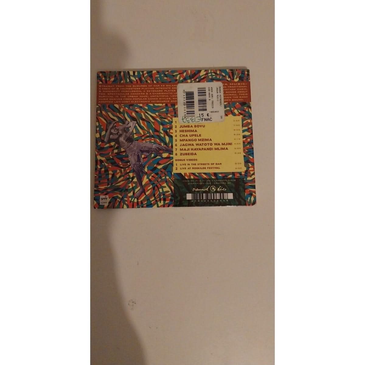 Jagwa Music Bongo Hotheads cd 8 titres neuf sous blister