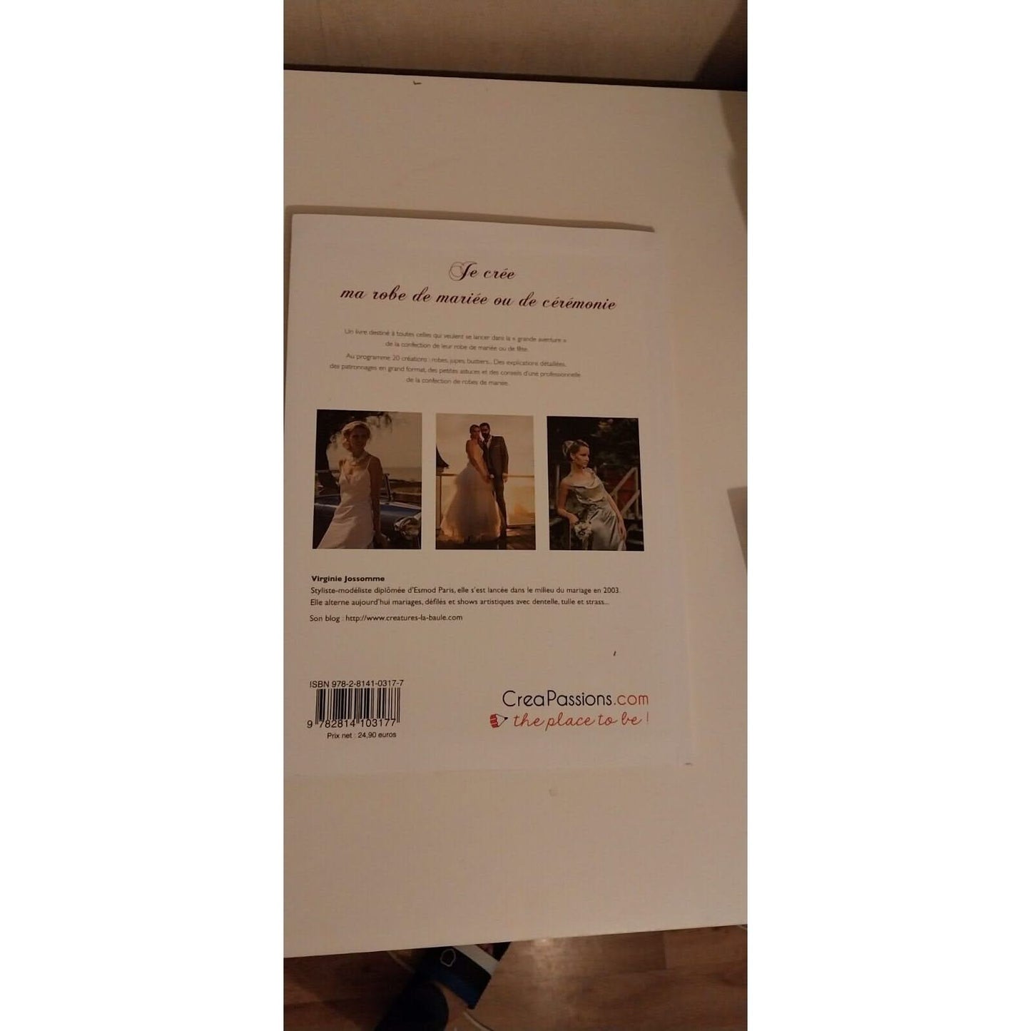 Je Crée Ma Robe de Mariée ou de Cérémonie Virginie Jossomme Créa Passions Neuf