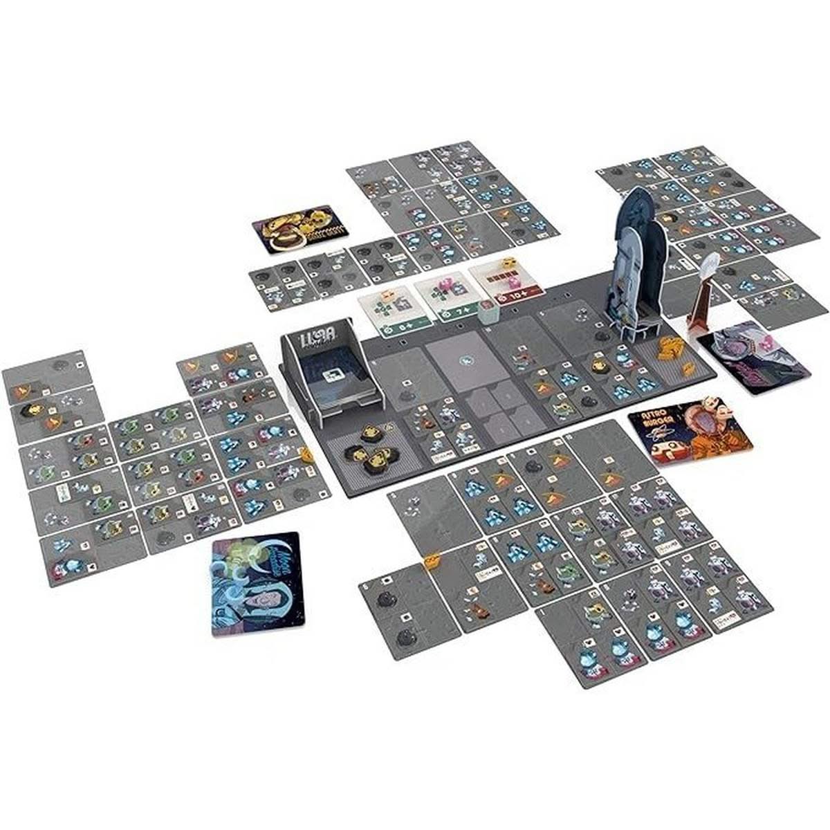 Jeu de Société sur Le Thème de l'espace - Jeu de stratégie - Jeu de Plateau multijoueurs Devir - Luna Capital -