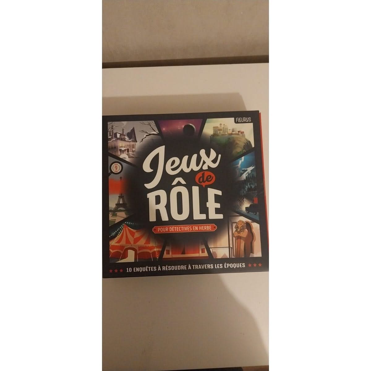Jeux De Rôle Pour Détectives En Herbe - 10 Enquêtes À Résoudre -Jeu de societe