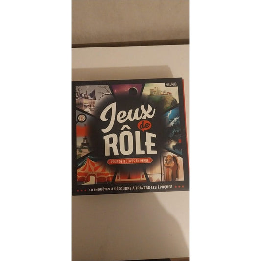 Jeux De Rôle Pour Détectives En Herbe - 10 Enquêtes À Résoudre -Jeu de societe