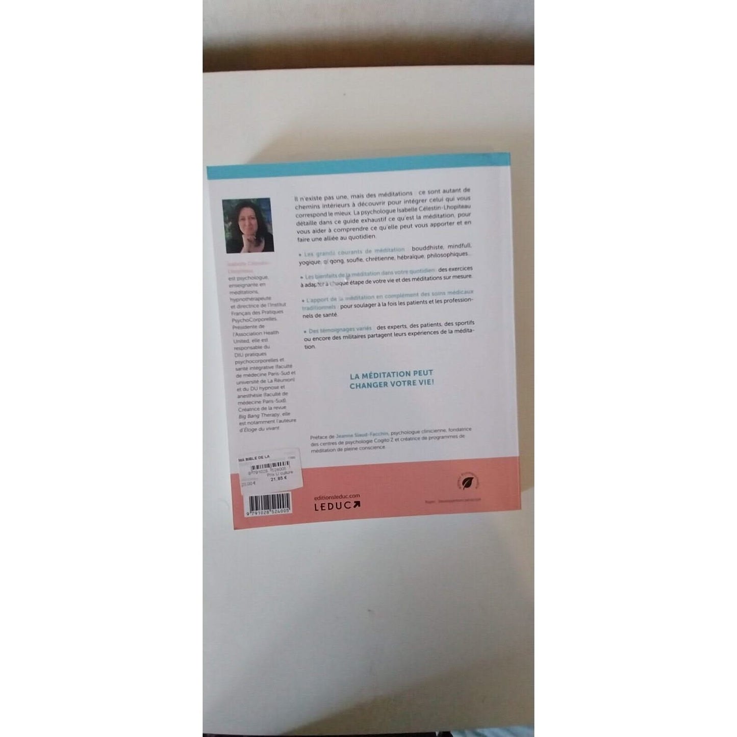 Ma Bible De La Méditation - Isabelle Céléstin Lhopiteau
