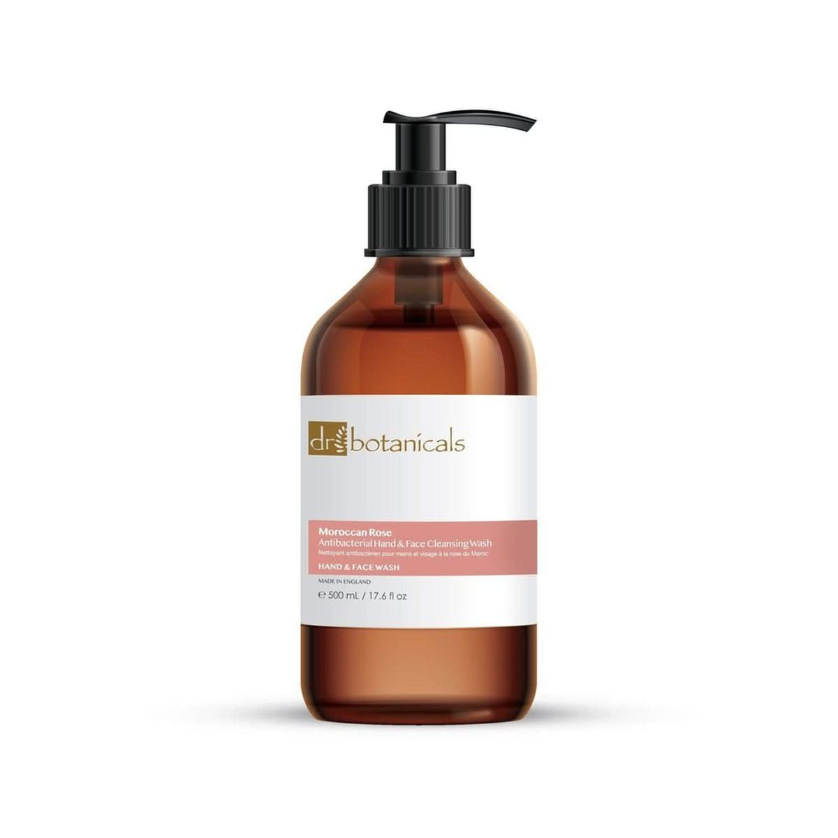 Nettoyant antibactérien pour les mains et le visage à la rose marocaine Dr Botanicals