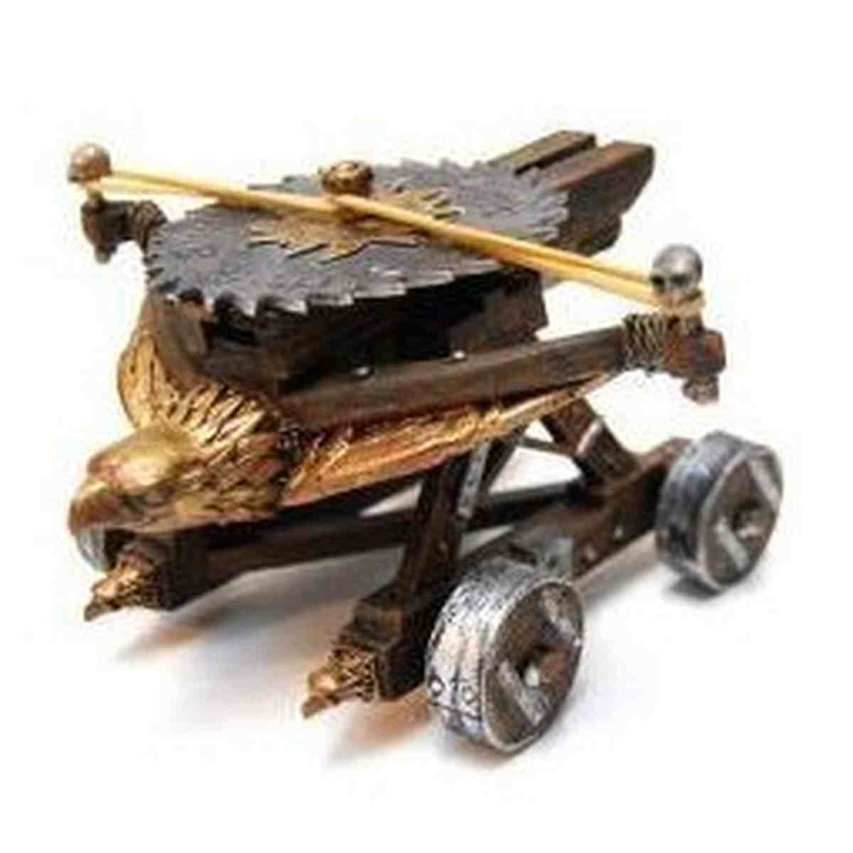 Plastoy - Figurine - Le Lance Disque - Machines De Guerre Médiévale Chevaliers