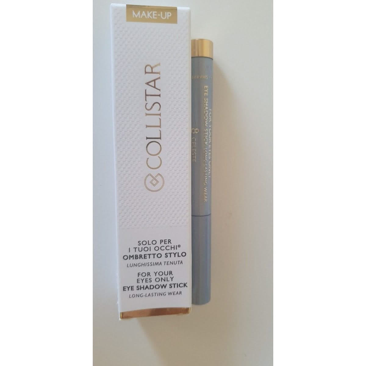 crayon fard à paupières longue tenue teinte 8 Light Blue collistar make-up