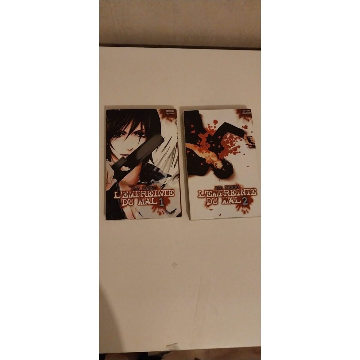l empreinte du mal 2 tomes 1 et 2 manga