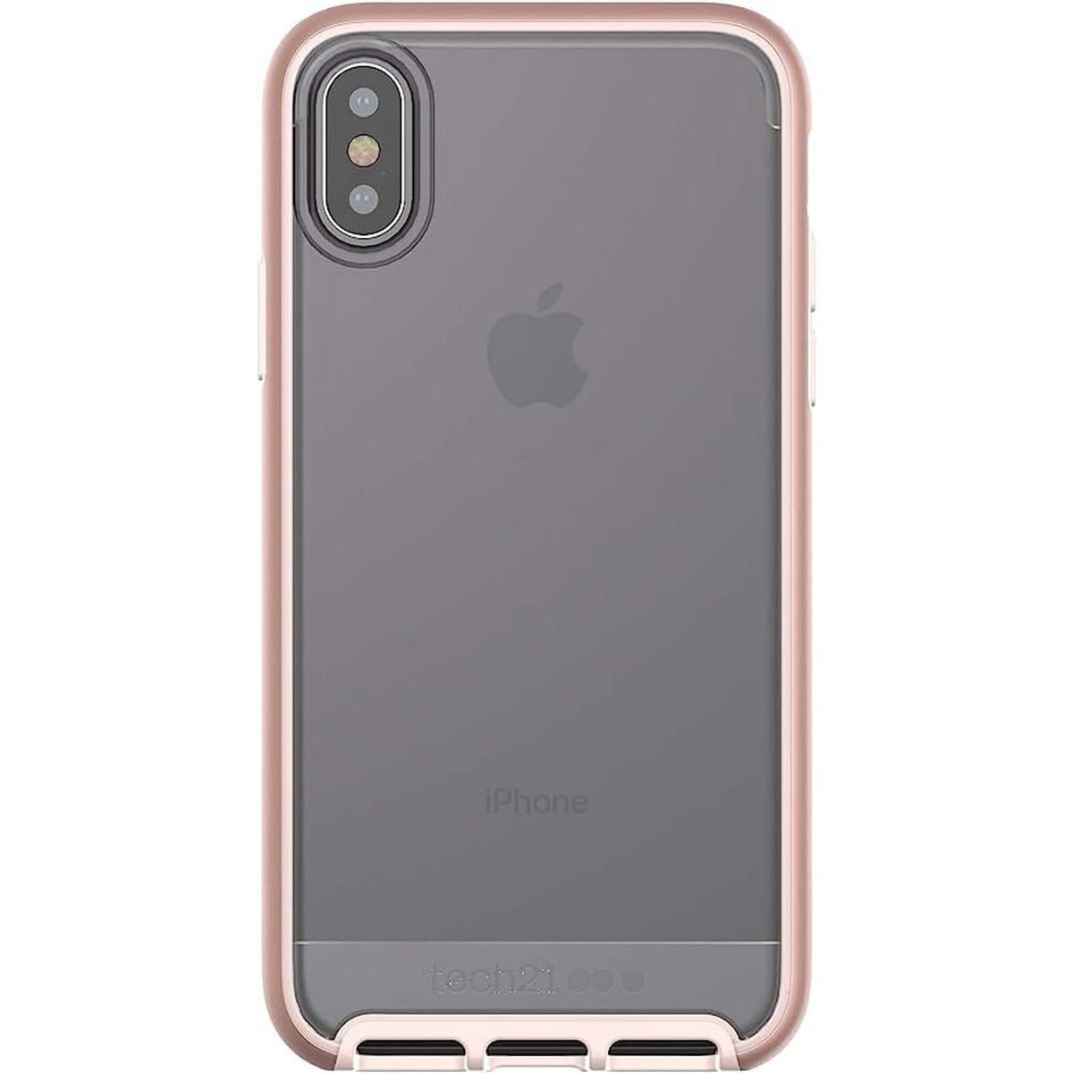 tech21 Evo Elite Coque de Protection pour iPhone X Or Rose