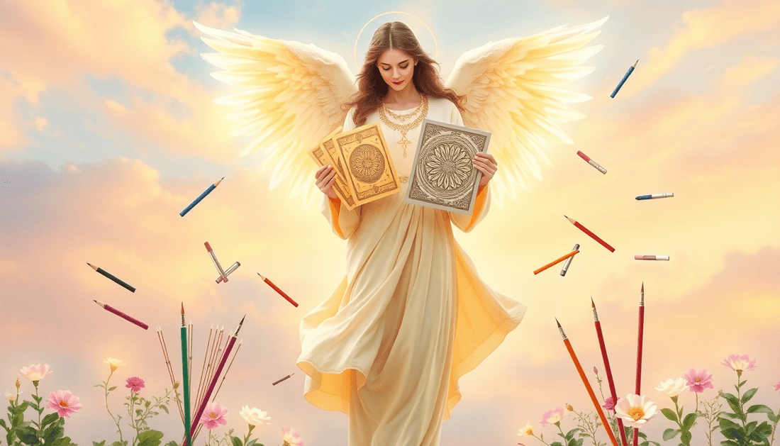 Découvrez les Bienfaits des Cartes Oracle Anges à Colorier