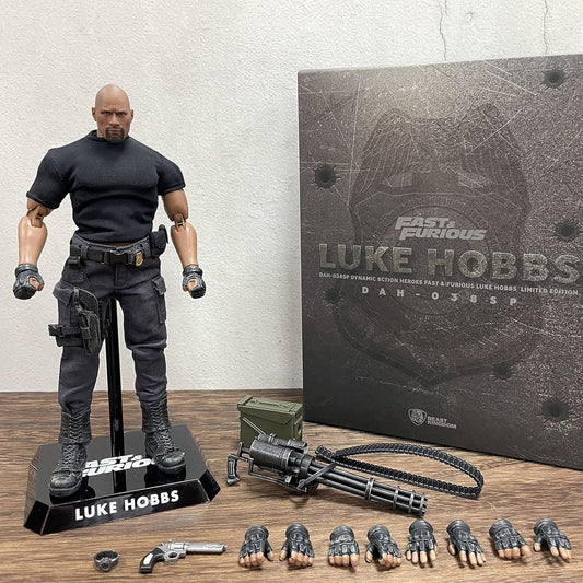 Beast Kingdom Toys Fast & Furious - Figurine Dynamic Action Heroes 1/9 Luke Hobbs Limited Edition 21 cm
