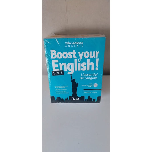 Boost Your English ! L'essentiel De L'anglais - Avec Corrigés. Pack En 2 Volumes 1 Cd Audio
