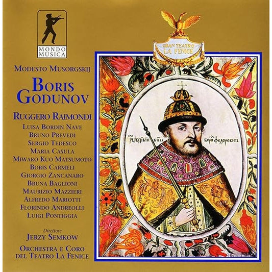 Boris Godounov - Modeste Petrovitch Moussorgski opéra Coffret CD