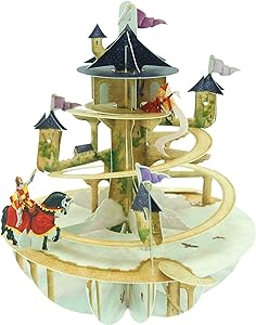 Santoro Pirouette Carte de vœux 3D Motif tour de princesse