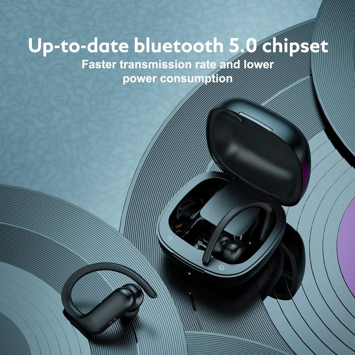 Ecouteurs Blutooth QCY-T6 - TWS Smart Earbuds