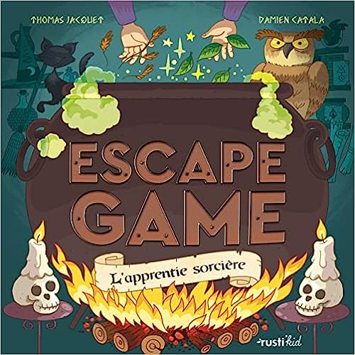 Escape game : l'apprentie sorcière-livre