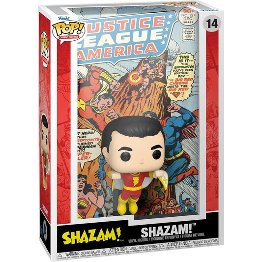 Funko Pop! Comic Cover: DC - Shazam - Figurine en Vinyle