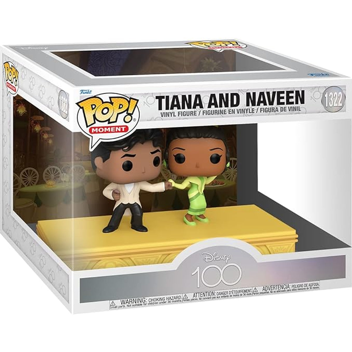 Funko Pop! Moment: Disney 100 anniversaire - Princess Tiana & Naveen