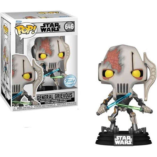Funko Pop! Star Wars : General Grievous 646 - Exclusif GameStop