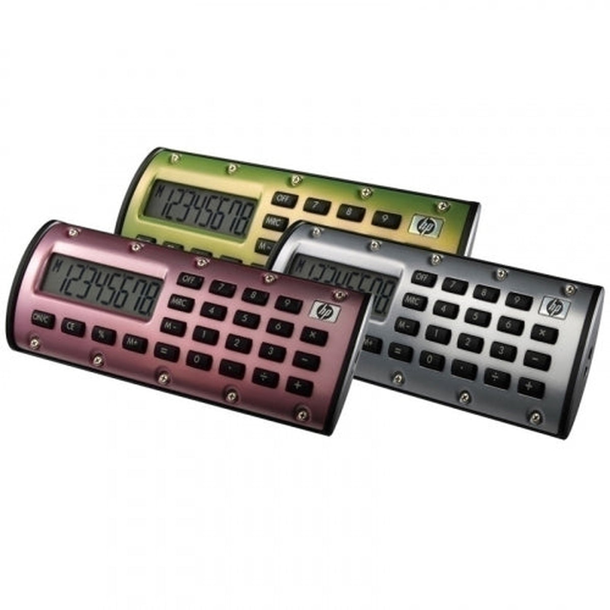 HP QuickCalc Pack de-3 mini calculatrice magnétiques hewlett packard