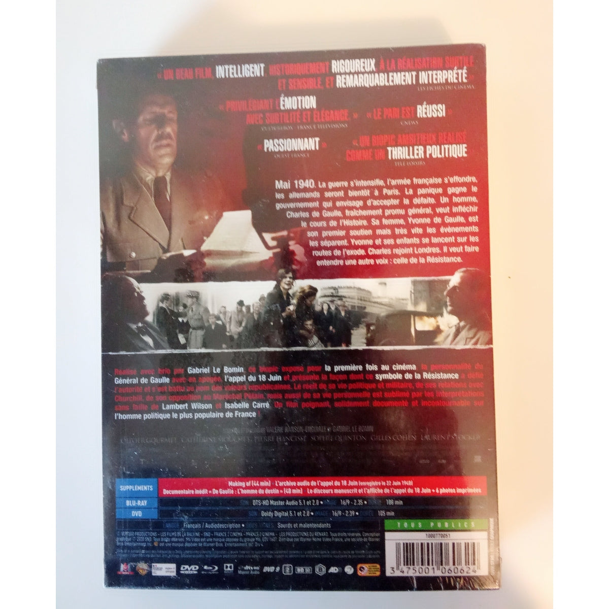 De Gaulle [Édition Collector Blu-ray + DVD]