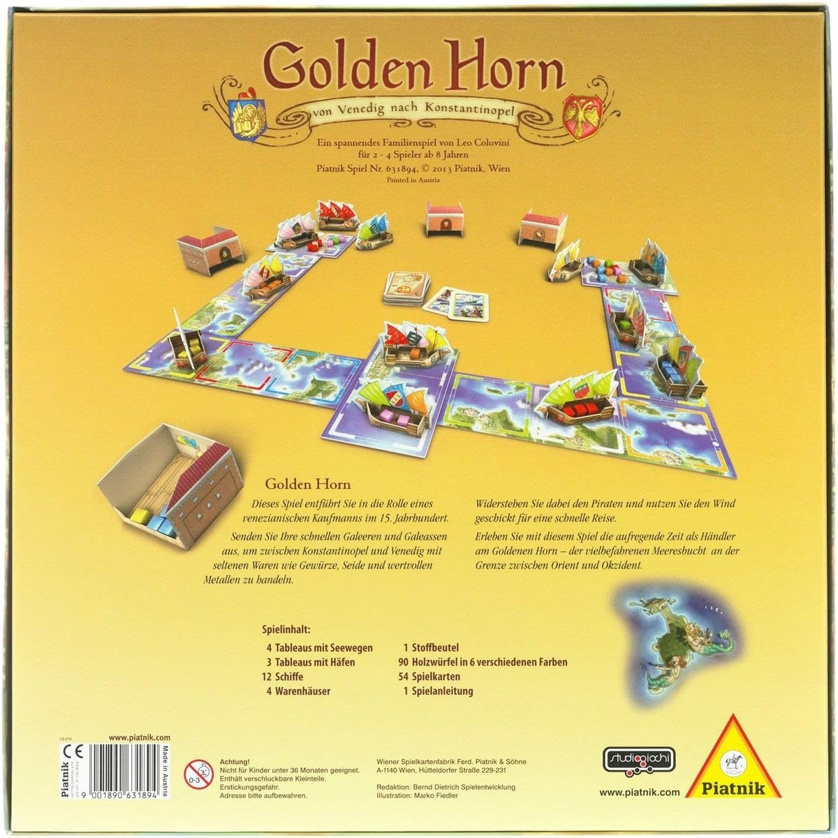 Jeu de societe Golden Horn piatnik