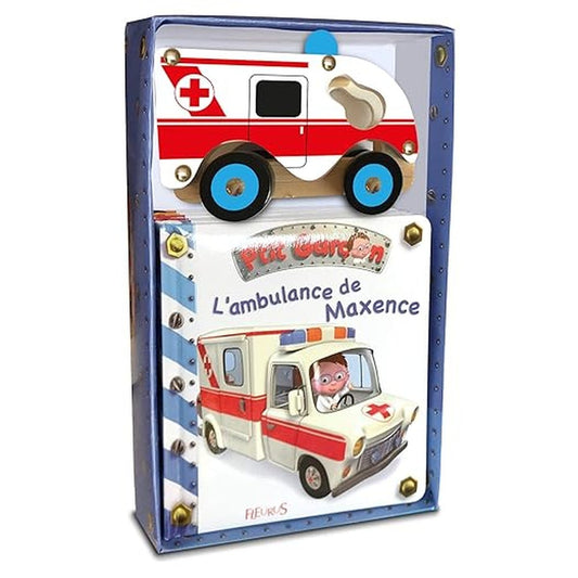 L'ambulance de Maxence - Avec un ambulance en bois