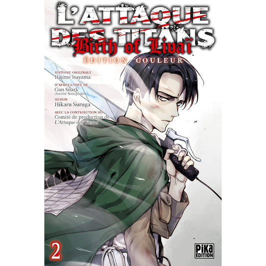 L'Attaque des Titans - Birth of Livaï Tome 2 Edition Couleur